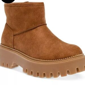 Dolce Vita Platform Lonny Ankle Boots- brand new in tan